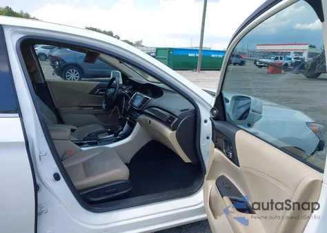 2017 Honda Accord Hybrid Ex-L from USA, damaged, VIN JHMCR6F56HC011456